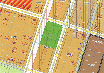 Do sprzedania działki 1030 m² w Pruszkowie z mediami działka Pruszków, Stefana Jaronia Kowalskiego