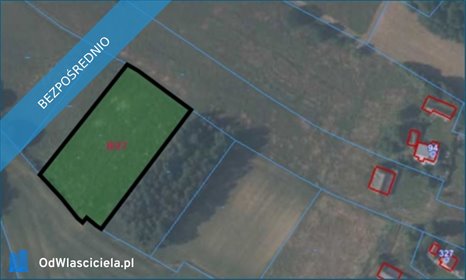 Gospodarstwo rolne 2,84 ha z udziałem, bez prowizji działka Gnojnik