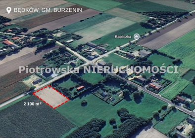 działka na sprzedaż 2100m2 działka Będków