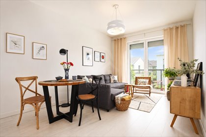 Zapraszam do 38,6 m² jasnego, funkcjonalnego mieszkania z balkonem mieszkanie Wrocław, Wrocław-Psie Pole, Polanowice, Henryka Kamieńskiego