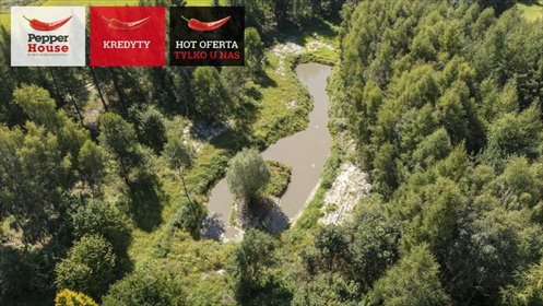 Działka 6100 m² z prywatnym stawem w Rybakach działka Rybaki, Długa