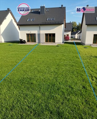 Nowoczesny dom z ogrodem, stan deweloperski, 90 m² mieszkanie Domachowo