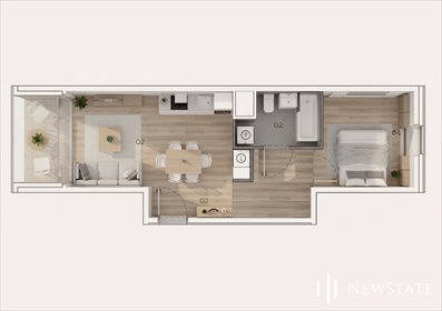 mieszkanie na sprzedaż 38m2 mieszkanie Kraków, Mogilska