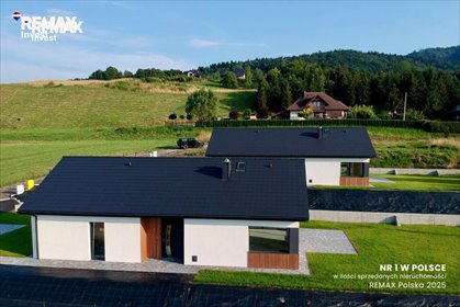 Nowoczesny dom 108 m² z panoramicznym widokiem na góry dom Roczyny, Polana