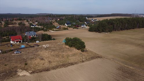 Działka skrajna nad jeziorem Dąbrowskim, 1328 m² działka Gołubie