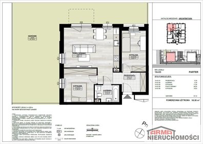 mieszkanie na sprzedaż 59m2 mieszkanie Stargard, OS. PYRZYCKIE, Bohaterów Getta Warszawskiego