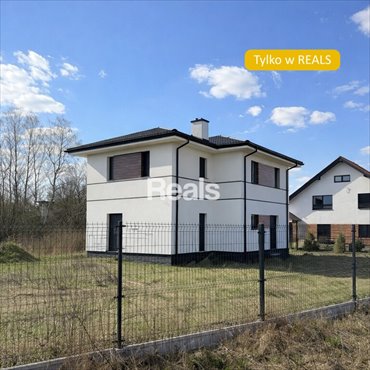 Nowoczesny 110 m² dom z ogrodem i lasem w Nadarzynie dom Nadarzyn, Ballady