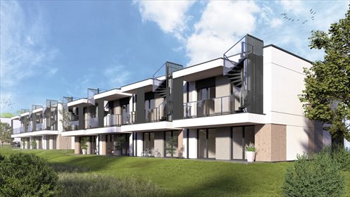 Sprzedam przestronne mieszkanie 58 m² z ogródkiem w Rzeszowie mieszkanie Rzeszów, Myśliwska