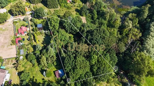 Działka 3206 m2 w Klępnicy - las, jezioro, prywatność działka Klępnica
