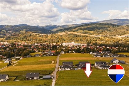 Działka inwestycyjna 53 arów z panoramicznymi widokami działka Milówka, Wincentego Witosa