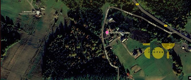 działka na sprzedaż 1599m2 działka Lubomierz