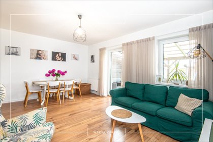Do sprzedania nowoczesny bliźniak 78 m² z ogrodem w Bninie dom Kórnik, Bnin, Jakuba Krauthofera