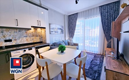 Na sprzedaż przestronne 1+1 z basenem i pełnym wyposażeniem mieszkanie Alanya
