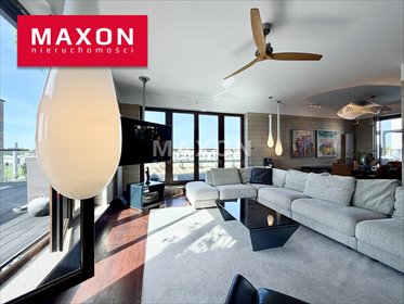 Wynajmę luksusowy penthouse z jacuzzi i tarasem 170 m² w Warszawie mieszkanie Warszawa, Wilanów, ul. Franciszka Klimczaka