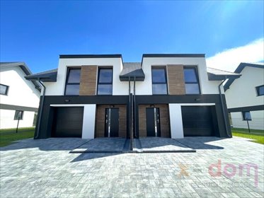 Nowoczesny dom bliźniak 120 m² w Brzezinach, pod Kielcami dom Brzeziny