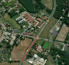Duża działka pod dom lub inwestycję, blisko A2 działka Glinno