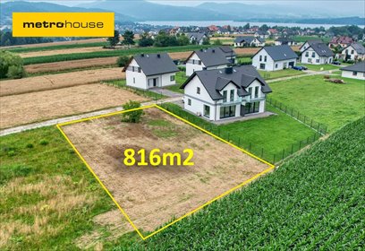 działka na sprzedaż 816m2 działka Pietrzykowice, Szkolna