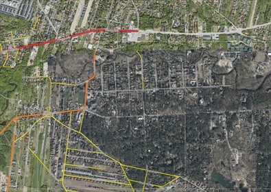 Działka 1616 m² z mediami, planem i garażem działka Chylice