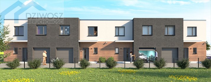 Do sprzedania nowoczesny dom szeregowy 127 m² w Jerzmanowie dom Wrocław, Jerzmanowo, Jerzmanowo
