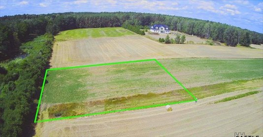 działka na sprzedaż 2664m2 działka Przyborowo