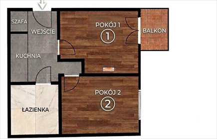 Kraków, 2 pokoje, blisko uczelni - polecam! mieszkanie Kraków, Stare Miasto, Kleparz, Będzińska