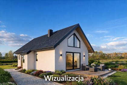 Nowoczesny dom z antresolą 75 m², stan surowy zamknięty dom Sielec