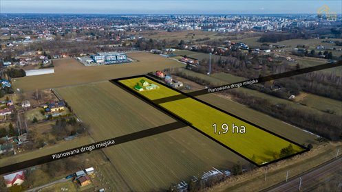 Atrakcyjna działka inwestycyjna 1,9 ha w Węglinie działka Lublin, Węglin, Folwarczna