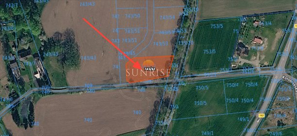Polecam działkę 2219 m² w Jeziorkach z warunkami zabudowy działka Jeziorki