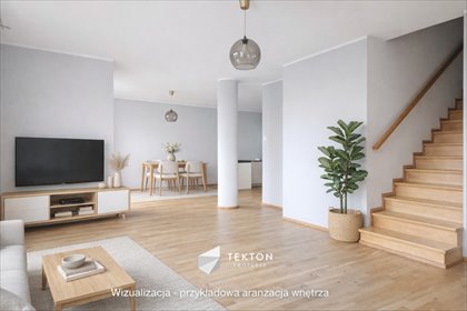Na sprzedaż przestronne dwupoziomowe mieszkanie 87 m² z balkonami mieszkanie Wrocław, Partynice, Poranna