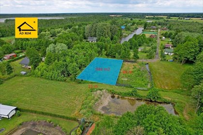 Polecam działkę 944 m² z widokiem na wodę w Suminie działka Sumin, Sumin, Grabniak, Urszulin