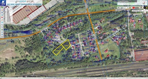 Działka 1663 m2 w Dąbrowie Górniczej – atrakcyjna oferta działka Dąbrowa Górnicza, Rudna