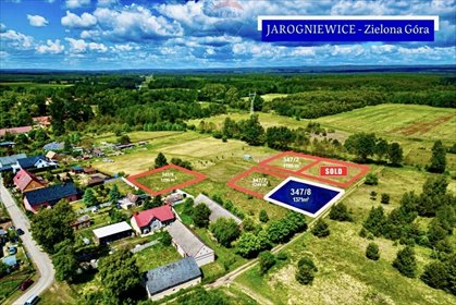 działka na sprzedaż 1371m2 działka Zielona Góra, Jarogniewice