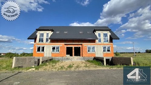 Dom z garażem w stanie deweloperskim, 134 m2, blisko Łodzi dom Konstantynów Łódzki, Sadowa