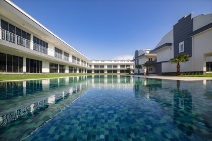 Dwupoziomowy apartament z basenem 800 m od plaży mieszkanie Kemerağzı, Aksu, Antalya, Kemerağzı, Aksu, Antalya