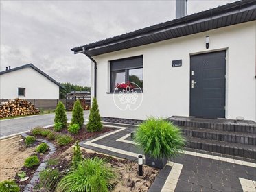 Nowoczesny dom parterowy 81 m² z ogrodem - polecam! dom Stajenczynki