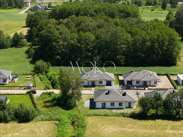Do sprzedania nowoczesny dom 124 m² z prywatnym ogrodem dom Wiktorów, Kraszewska