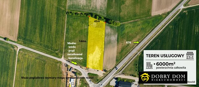 Zapraszam do zakupu działki 6 000 m² przy trasie 676 w Supraślu działka Ogrodniczki