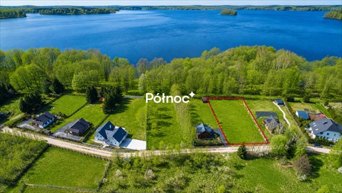Działka nad jeziorem Dadaj z dostępem do linii brzegowej działka Rukławki