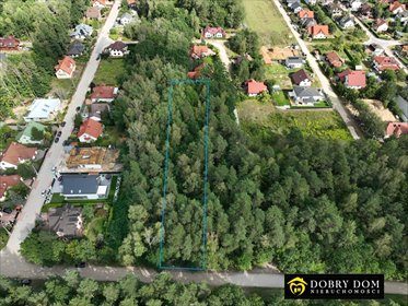 Sprzedam działkę budowlaną 1899 m² w lesie, Dojlidy Górne działka Białystok, Dojlidy Górne
