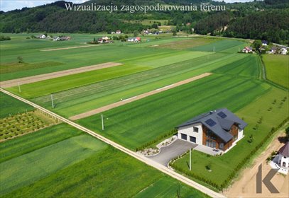 Działka budowlano-rolna z pięknymi widokami, 25,53 ar działka Gródek nad Dunajcem