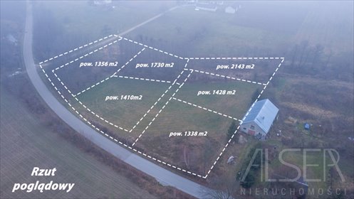 działka na sprzedaż 1356m2 działka Ciółkowo Małe