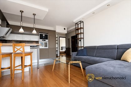 Nowoczesne 2 pok. mieszkanie 46 m² z balkonem, garaż - polecam! mieszkanie Wrocław, ks. Czesława Klimasa