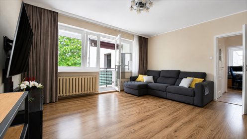 Przestronne 3 pokoje z balkonem na Ursynowie. mieszkanie Warszawa