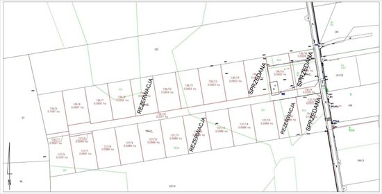 działka na sprzedaż 955m2 działka Kolno