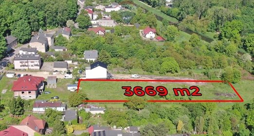 działka na sprzedaż 3669m2 działka Będzin, Podzamcze