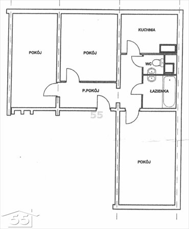 mieszkanie na wynajem 59m2 mieszkanie Łódź, Śródmieście, Teatr Wielki, Wierzbowa