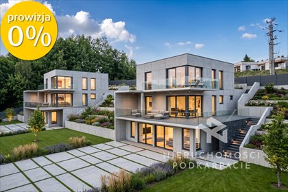 Nowoczesny dom 312 m² z dużymi tarasami na osiedlu dom Rzeszów, ks. bpa Antoniego Betańskiego