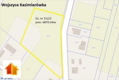 Sprzedam działkę 6870 m² pod działalność i zabudowę w Bedlno działka Bedlno