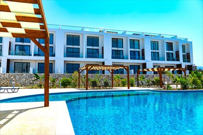 Loft z widokiem na morze w kompleksie Blueberry, Girne mieszkanie Esentepe, Esentepe, Girne, Cypr Północny