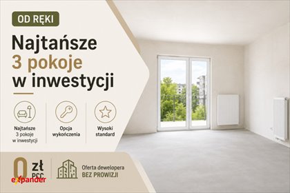 Gotowe 3-pokojowe mieszkanie z balkonami od ręki mieszkanie Poznań, Jasielska